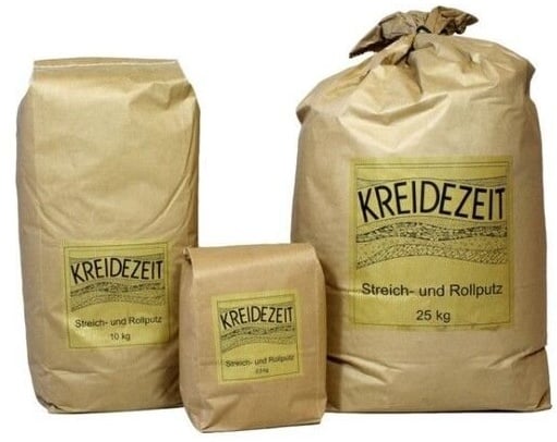 Kreidezeit Streich- und Rollputz - 2,5 kg Beutel