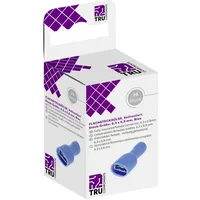 TRU Components T1904C118 Flachsteckhülsen-Sortiment Steckbreite: 6.30 mm Steckdicke: 0.80