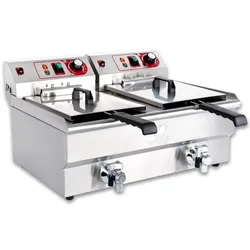 Beeketal Gastronomie Friteuse Fritteuse 400 V BWF-132