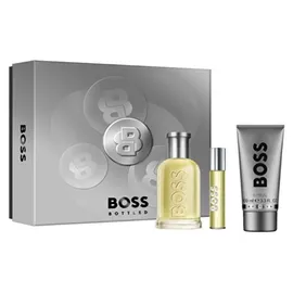 HUGO BOSS Boss Bottled Eau de Toilette 100 ml + Shower Gel 100 ml + Eau de Toilette 10 ml Geschenkset
