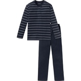 SCHIESSER Pyjama »"selected! premium inspiration"«, (2 tlg.), mit V-Ausschnitt Schiesser 803-dunkelblau