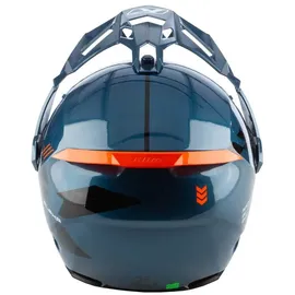 Klim X1 Alpha Concept, Endurohelm - Petrol/Orange / M