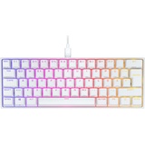 Corsair K65 RGB MINI 60% Mechanische Gaming-Tastatur (Anpassbare RGB-Beleuchtung einzelner , Tastatur USB Deutsch Weiß