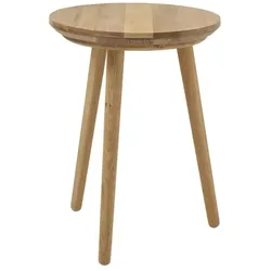 Hocker    ¦ holzfarben ¦ Maße (cm): H: 45  Ø: 35.0
