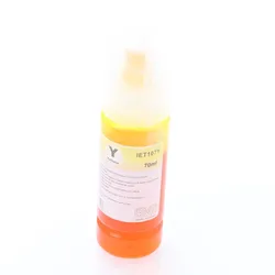 Kompatible Nachfüllflasche Tinte für Epson 107 Gelb für Ecotank ET18100 von ABC