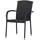 VCM Anita Gartenstuhl 63 x 63 x 88 cm schwarz 1 St.