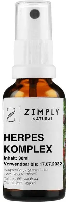Zimply Natural Herpes Komplex Spray 30 ml