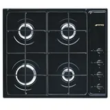 Smeg S64SN Kochfeld Schwarz Integriert Gaskochfeld 4 Zone(n) - Schwarz