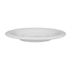 Seltmann Weiden 12x Kombiuntertasse SAVOY, Durchmesser: 16,4 cm, rund, uni weiss, Seltmann Porzellan
