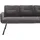MCA Furniture Sitzbank Delane Anthrazit 183 x 92 x 67 cm