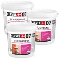 Level + Quarzgrund 75 kg Haftgrund Putzgrund Weiß Grundierung
