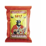 Superbon Chips Salt Kartoffelchips mit Salz Packung 125g