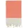 Le Comptoir de la Plage Athena Hamamtuch 200 x 200 cm orange