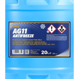 Mannol Antifreeze AG11 Longterm 20L Frostschutz für BMW BMWS