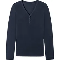 SCHIESSER Pyjama-Oberteil Blau XXL