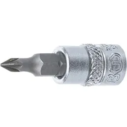 BGS Bit-Einsatz Antrieb Innenvierkant 6,3 mm (1/4") Kreuzschlitz PZ0