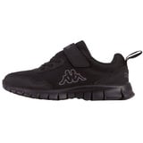 Kappa Unisex Kinder Valdis Oc K Stra en Laufschuh, Black Grey, 28 EU - 28 EU