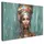 onlywow Leinwand Bilder Abstraktes Porträt | Gr.: 150 x 100 cm