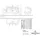 Villeroy & Boch Collaro Waschtischunterschrank C04100VN 120x54,8x50cm, Waschtisch mittig, Cashmere grey