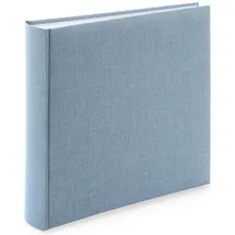 Goldbuch Leinen Fotoalbum Summertime Trend 2 35x36cm 100 weiße Seiten Blau-Grau