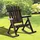 Outsunny Schaukelstuhl 97 x 93 x 69 cm Braun
