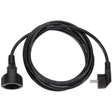 Bachmann Netzkabel Schuko-Verlängerung schwarz, 3m (341.185)