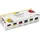 Kreul Acryl Holzlasur Set 6 St. 20 ml Weiß/Sonnengelb/Cherry/Ultramarin/Pistazie/Maron