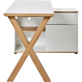 Jahnke Eckschreibtisch X-CLUB C 40 E Weiß