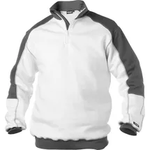 DASSY Basiel 2farbiges Sweatshirt 300358 6141 weiß/zementgrau XS