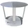 Jeremias Regenhaube Edelstahl Ø 230 mm 0,24 m Schwarz