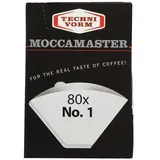 Moccamaster Filtertüten weiß No.1 80 St.
