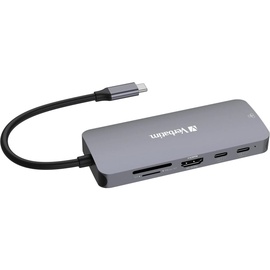 Verbatim USB-C Pro Multiport Hub CMH-09, USB-C 3.1 [Stecker] (32152)