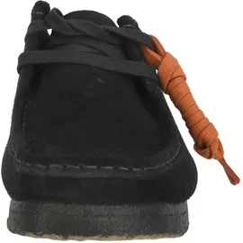 CLARKS Wallabee Bootsschuhe - Black Suede - EU 41