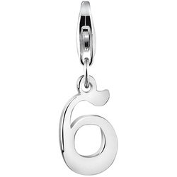 Nenalina Anhänger Zahl 1 Geburtstag Talisman 925 Silber Damen 