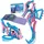 cbionic Flexibles Klemmbaustein-System 2-in-1 Seepferdchen 128-tlg.