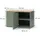 Vicco Eckkommode Wido 80 x 50 cm Grün
