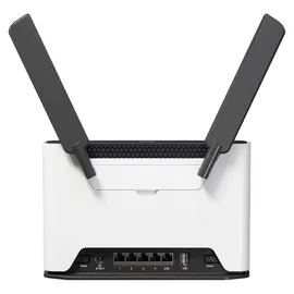 MicroTik Chateau LTE7 ax S53UG+5HaxD2HaxD-TC&R11e-LTE7 Router, Weiss, Schwarz