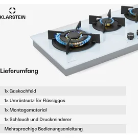 Klarstein Goldflame 4 Slim Gaskochfeld