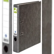 Q-Connect Wolkenmarmor-Ordner DIN A4 50 mm Grau