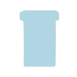 Franken TK218 Größe 2 T-Steckkarten blau, 100 St.