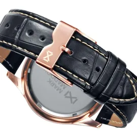 Mark Maddox NEW COLLECTION HC7121-37 Leder 44 mm