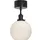 PR Home Omega 1 E27 schwarz Glas
