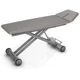 hwk therapieliegen Elektrische Therapieliege ""Solid E2"", 80 cm, Chrom, Graualuminium
