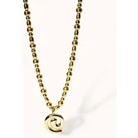 Purelei Swirl Kette mit Anhänger Gold
