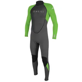 O'Neill Herren Reactor-2 3/2mm Back Zip Full Wetsuit Neoprenanzug, Graph/Dayglo, XLS