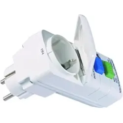 Bachmann 919.284 Fehlerstrom Schutzadapter weiß 919284
