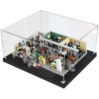 icuanuty Acryl vitrine for Lego 21336 Ideas The Office, Showcase, Dustproof Display Case for Figures/Models/Collectibles (Display Case Only)