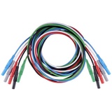 METREL A 1459 Sicherheits-Messleitungs-Set Bananenstecker 4mm Bananenstecker 4mm 2m Blau, Braun,