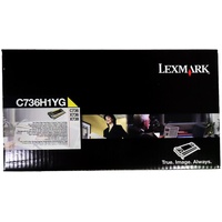 Lexmark C736H1YG gelb