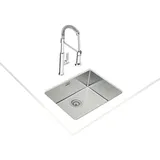 Teka Be Linea RS15 50.40 Unterbau Becken mittig edelstahl (115000005)